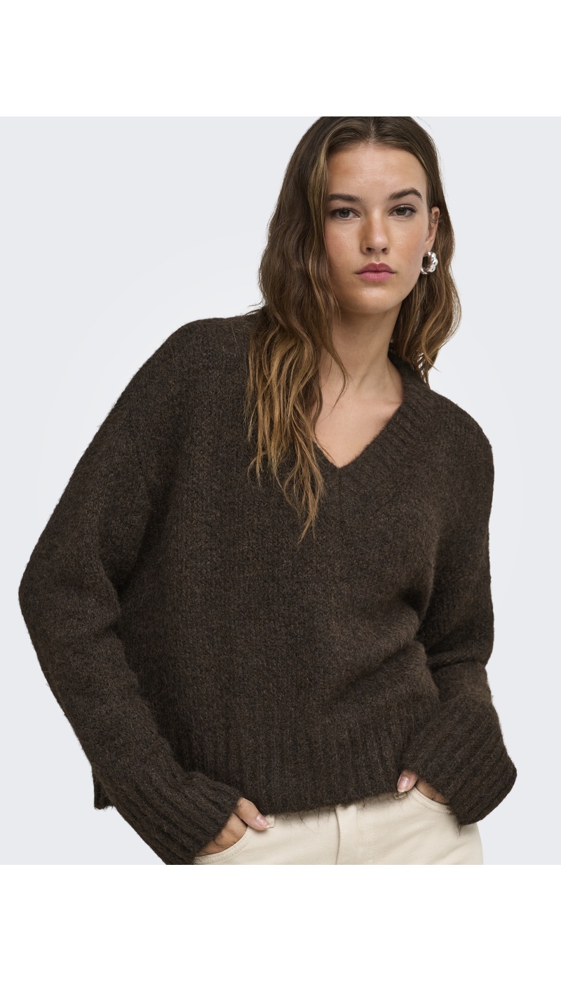Pull Maille Coffee Beam ONLFIONA ONLY - 4 | TOPS
